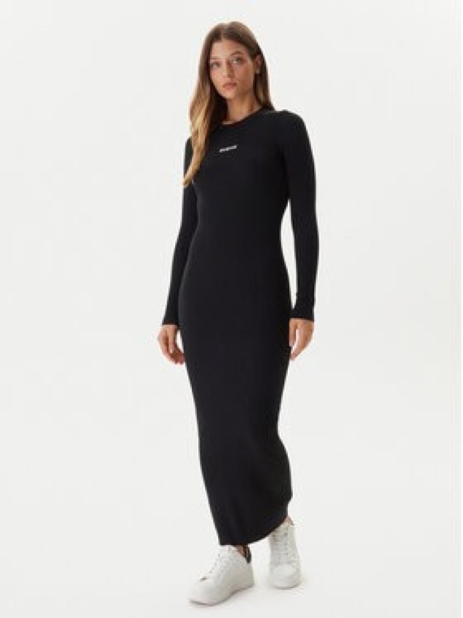 Guess Sukienka dzianinowa V5BK02 Z3JD2 Czarny Slim Fit
