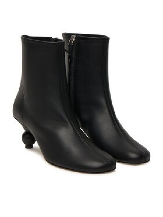 Weekend Max Mara Botki Acro 2525796014600 Czarny