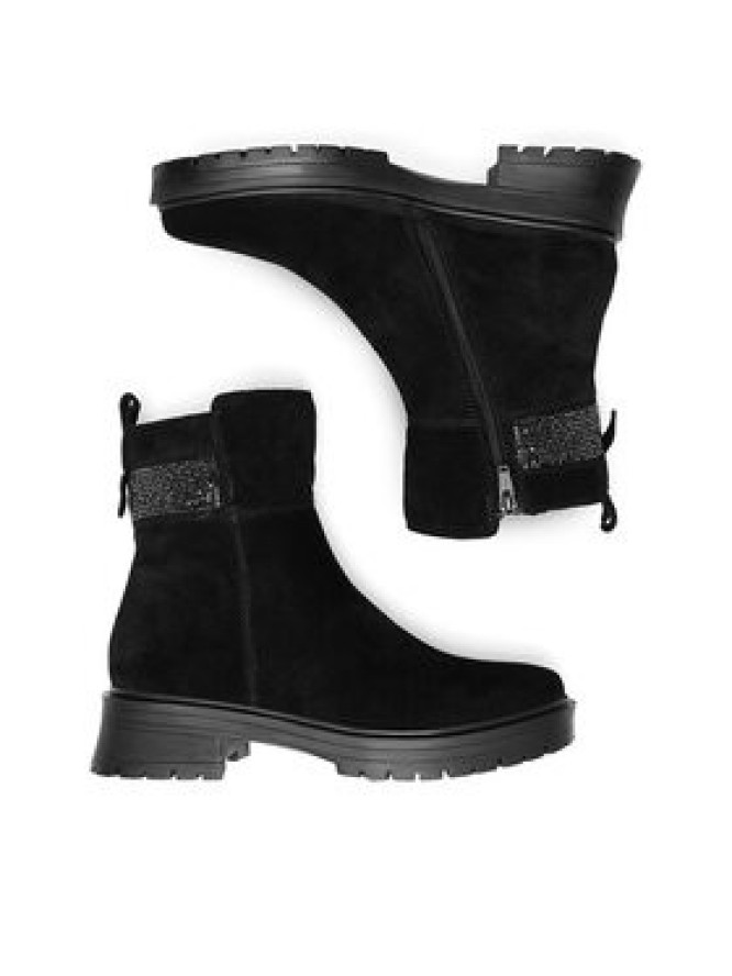 Sergio Bardi Botki WI16-E1099-01SB Czarny