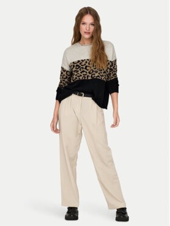 ONLY Sweter Jade 15294969 Beżowy Regular Fit