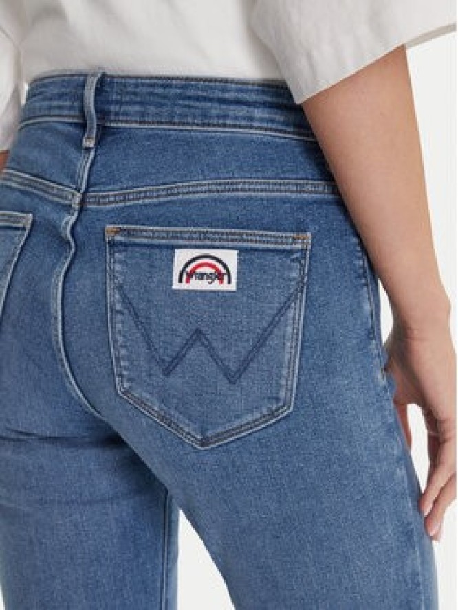 Wrangler Jeansy 112332419 Niebieski Flare Fit