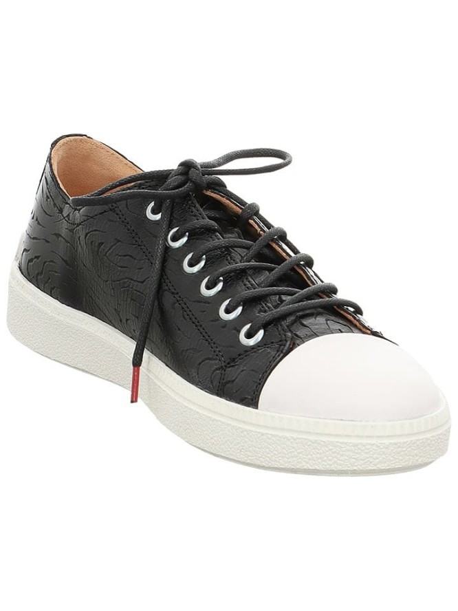 Think! Skórzane sneakersy w kolorze czarnym rozmiar: 36