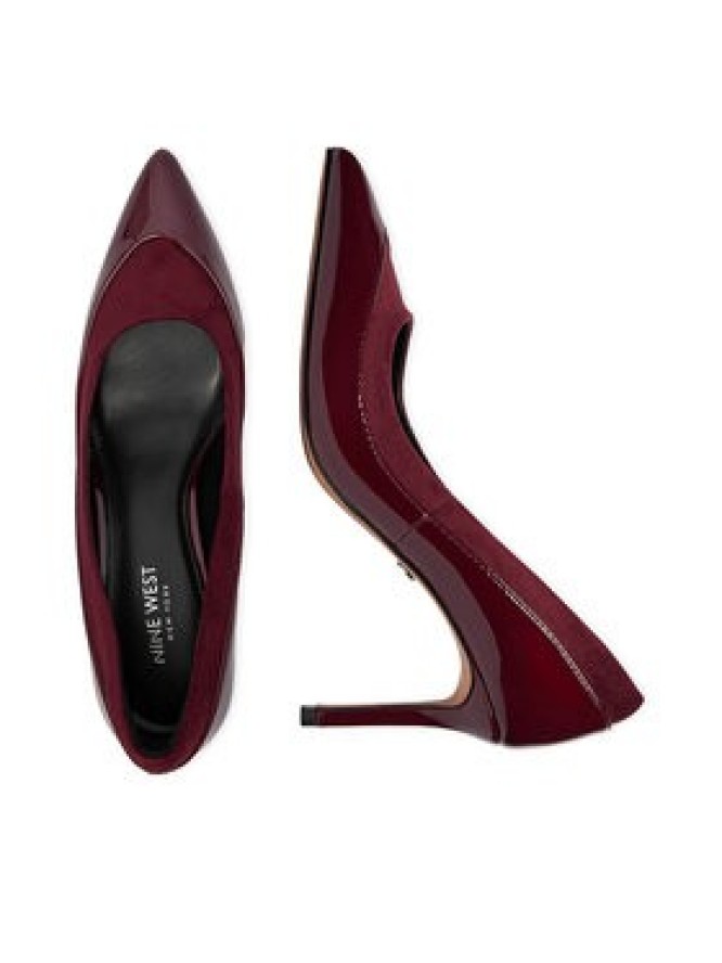 Nine West Szpilki CEO-CD26-009-1 Bordowy