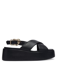 LOVE MOSCHINO Sandały JA16137I0OIA0000 Czarny
