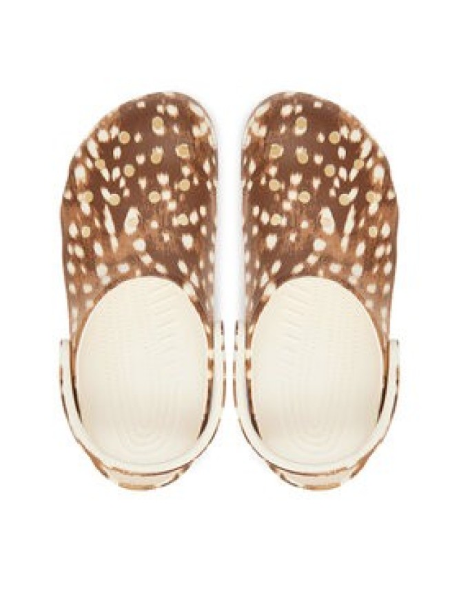 Crocs Klapki Classic Pop Animal Clogs 214153 Brązowy