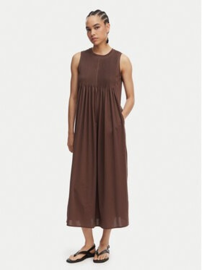 Weekend Max Mara Sukienka codzienna Ricordo 2615621022 Brązowy Regular Fit