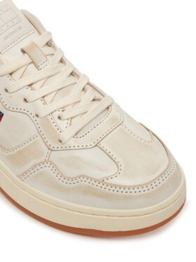 Tommy Jeans Sneakersy Archive '98 Court EN0EN02984 Beżowy