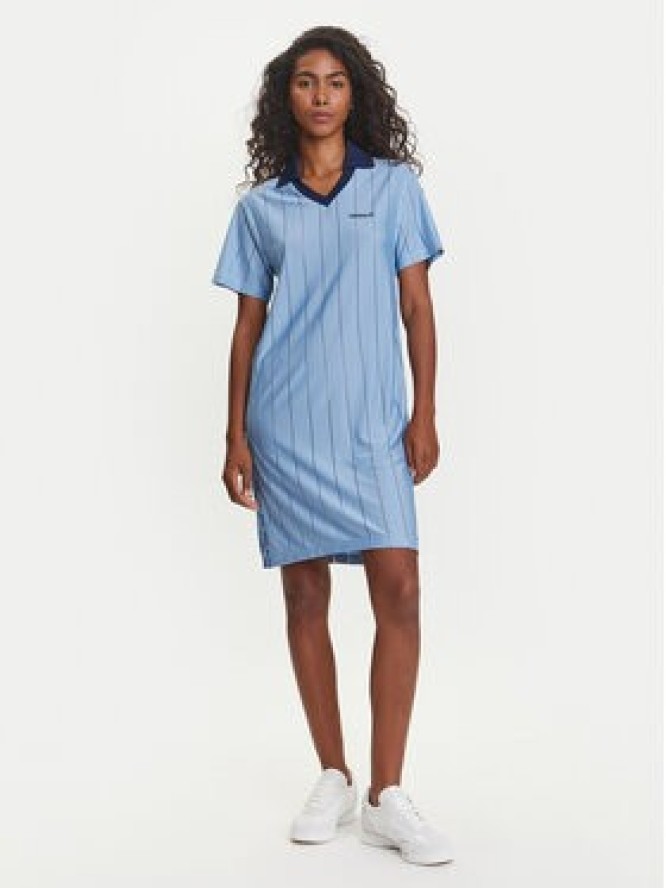 adidas Sukienka codzienna Liberty London Tonal Football JC5313 Niebieski Regular Fit