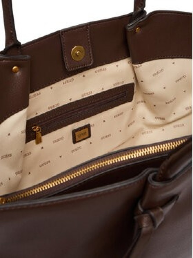 Guess Torebka Allegra HWBG22 37230 Brązowy ciemny