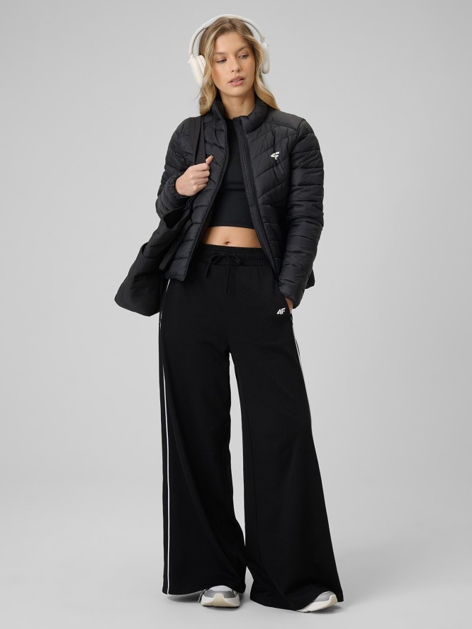 4F Kurtka z wypełnieniem syntetycznym damska - czarna XL