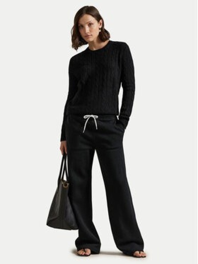 Polo Ralph Lauren Spodnie dresowe 211977959002 Czarny Wide Leg