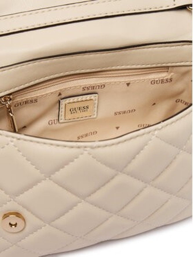 Guess Torebka Juliet Mini HWQG24 56740 Kremowy