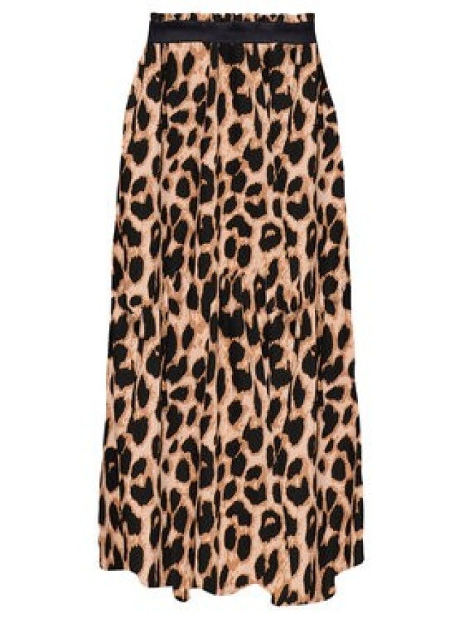 ONLY Spódnica plisowana Venedig 15251761 Brązowy Regular Fit