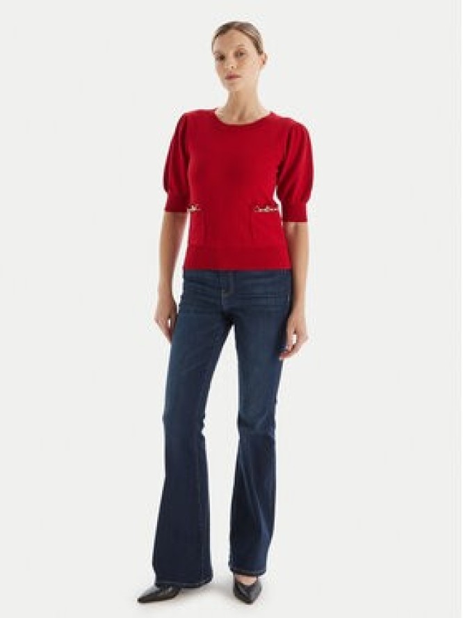 Fracomina Jeansy FP25WVA012D46093 Granatowy Bootcut Fit