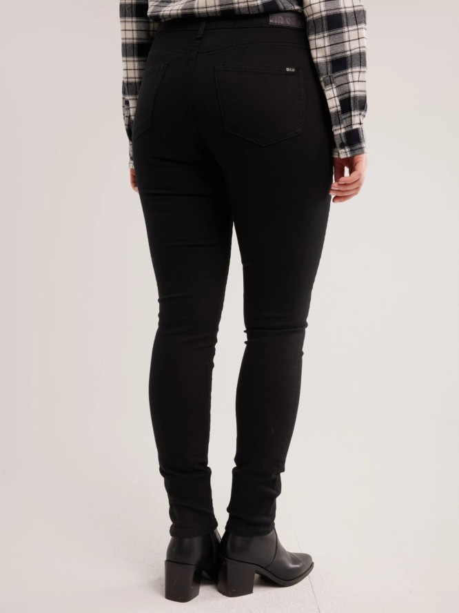Jeansy damskie skinny czarne Adela 915