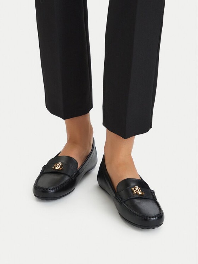 LAUREN RALPH LAUREN Mokasyny 802P09040001 Czarny