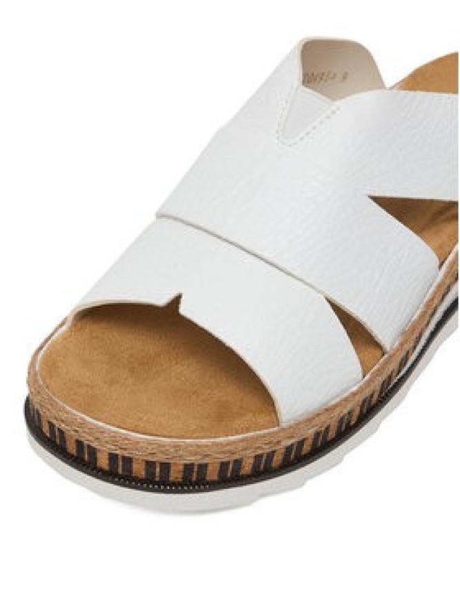 Rieker Klapki CEO-V7989-80 Biały