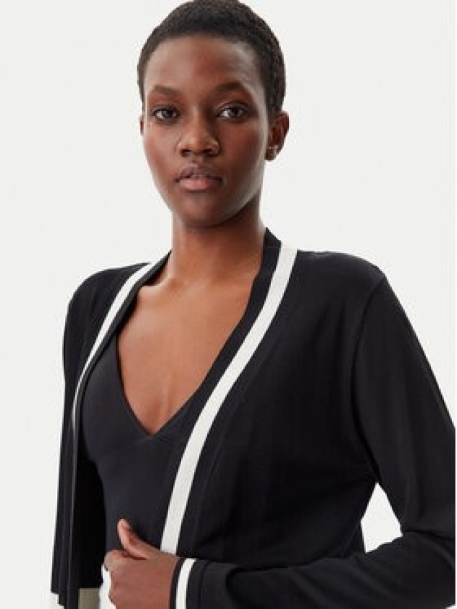 LOLA CASADEMUNT Kardigan LS2511016 Czarny Regular Fit