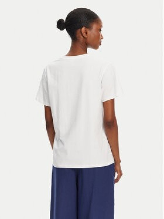 Marella T-Shirt Cappero 2515971052 Biały Regular Fit