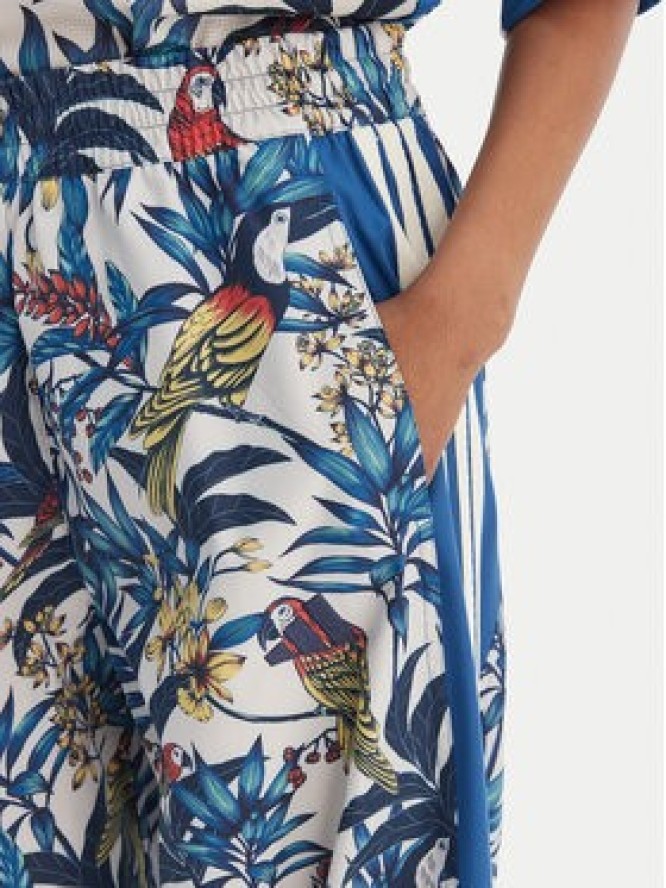 adidas Spodnie dresowe Farm Rio Premium KD4643 Niebieski Loose Fit