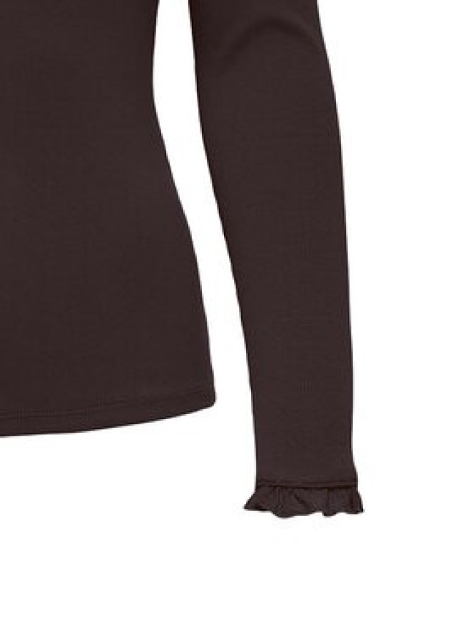ONLY Bluzka Leslie 15277888 Brązowy Regular Fit
