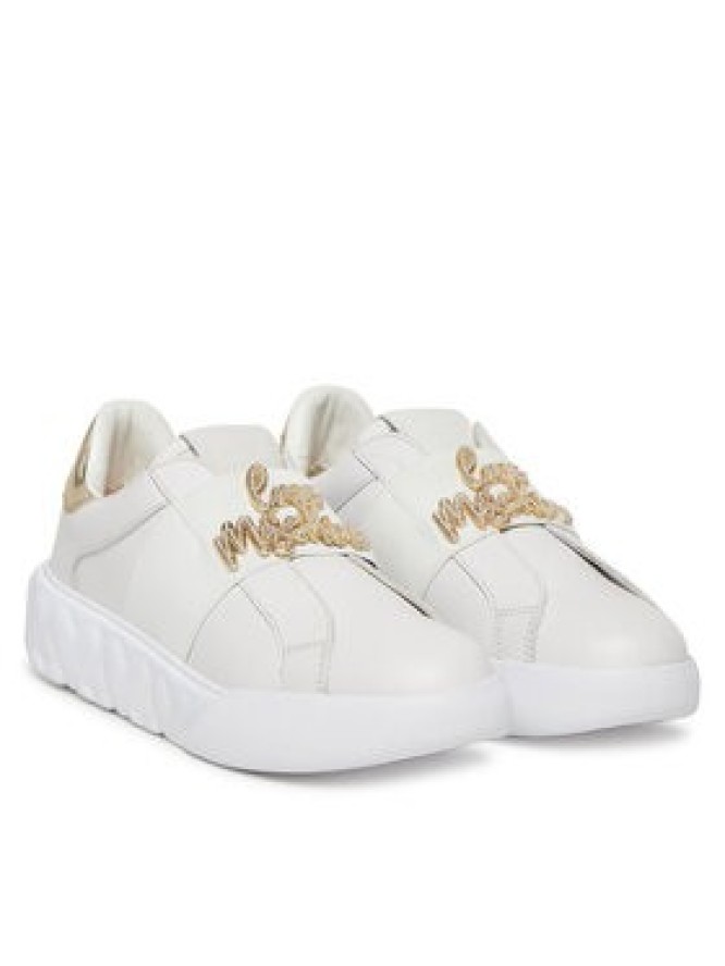 LOVE MOSCHINO Sneakersy JA15064G1MIA610A Biały