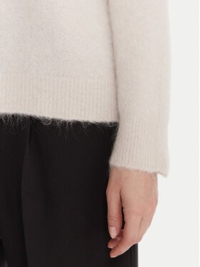 Kontatto Sweter 3M0863C Écru Relaxed Fit