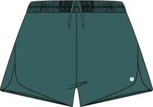 bjorn_borg ACE 2 IN 1 SHORTS z recyklingowanego poliestru – MALLARD GREEN