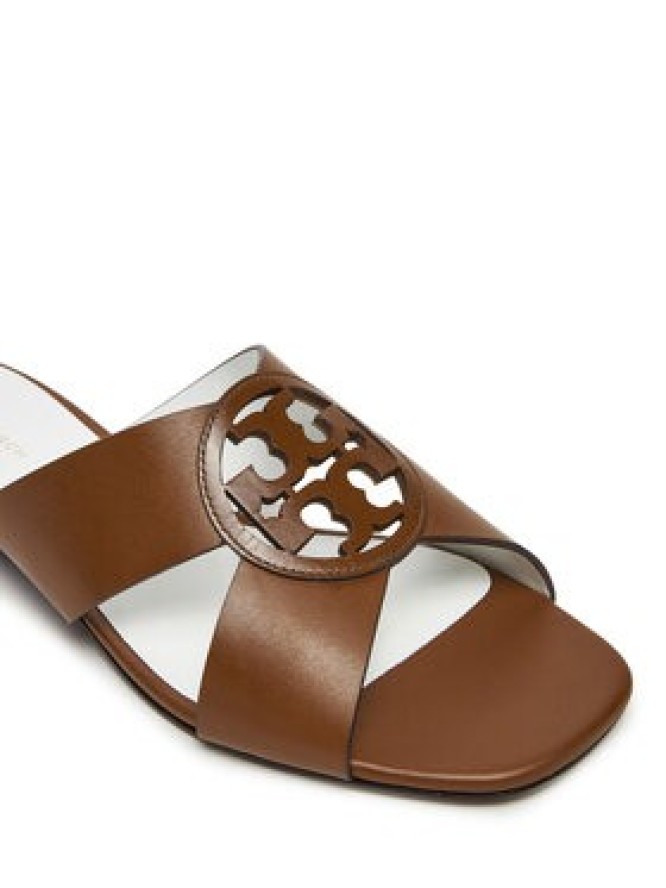 Tory Burch Klapki Miller 162574 Brązowy