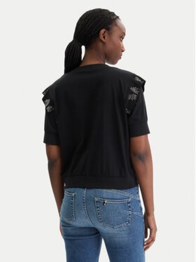 Liu Jo Sport Bluzka TA6030 JS923 Czarny Regular Fit