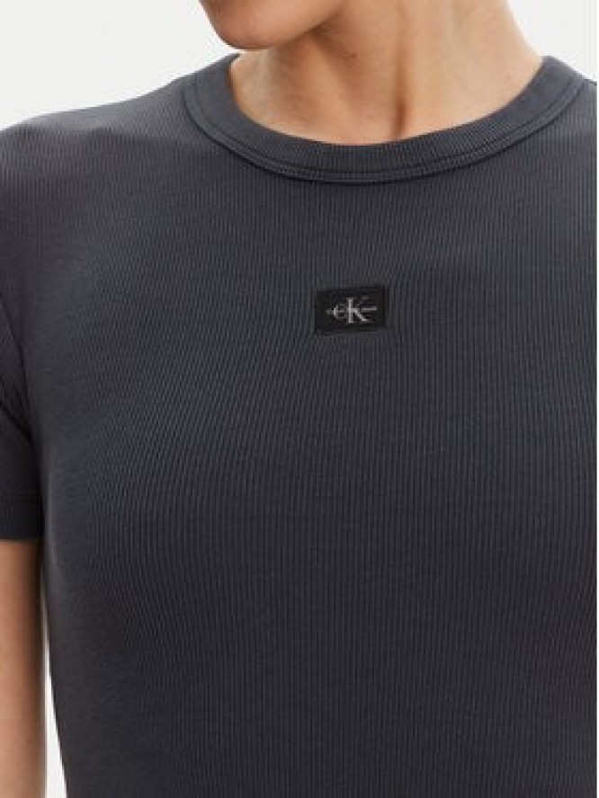 Calvin Klein Jeans Sukienka codzienna J20J225265 Szary Slim Fit