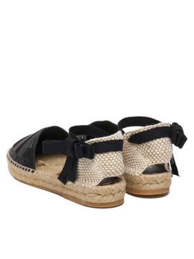 Off-White Espadryle OWIB015S23LEA0011010 Czarny