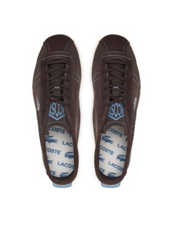 Lacoste Sneakersy Club Low 52SFA0020 Brązowy