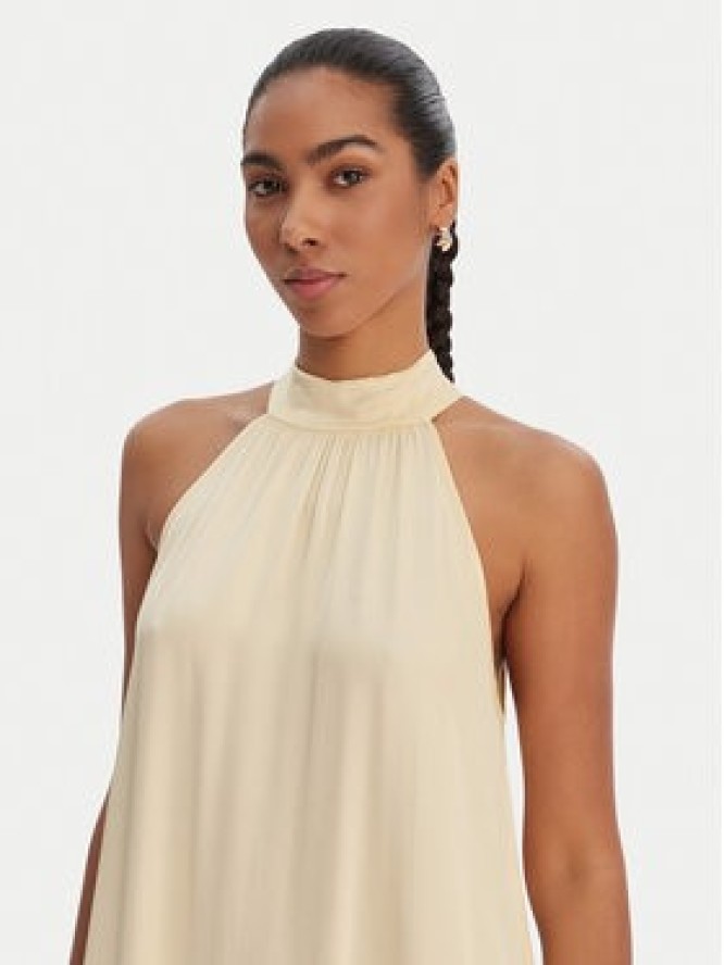 Fracomina Sukienka letnia FR26SD3016W41301 Żółty Relaxed Fit