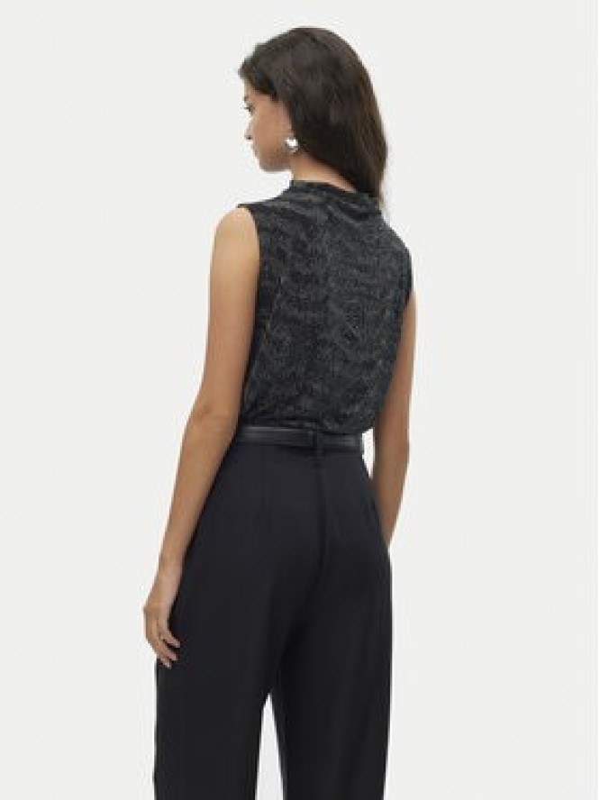 Vero Moda Bluzka Lucy 10316749 Czarny Regular Fit