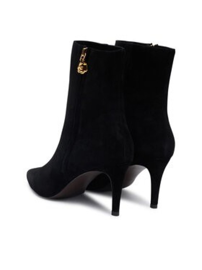 Coccinelle Botki E4 SB2 11 01 01 001 Czarny