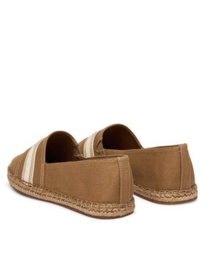 Tommy Hilfiger Espadryle Hilfiger Webbing Espadrille FW0FW09334 Brązowy