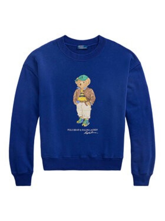 Polo Ralph Lauren Bluza 211971736001 Niebieski Relaxed Fit