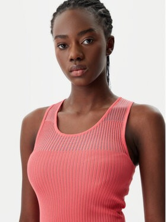 PINKO Sukienka dzianinowa 104802 A2GJ Koralowy Regular Fit