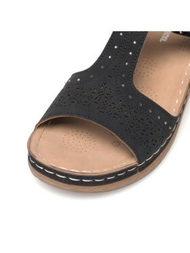 Clara Barson Sandały WYL05010-15 Czarny