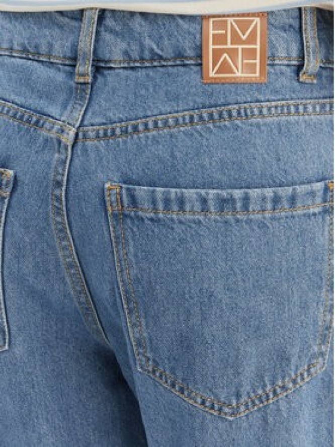 Marella Jeansy Agitare 2615181101 Niebieski Mom Fit