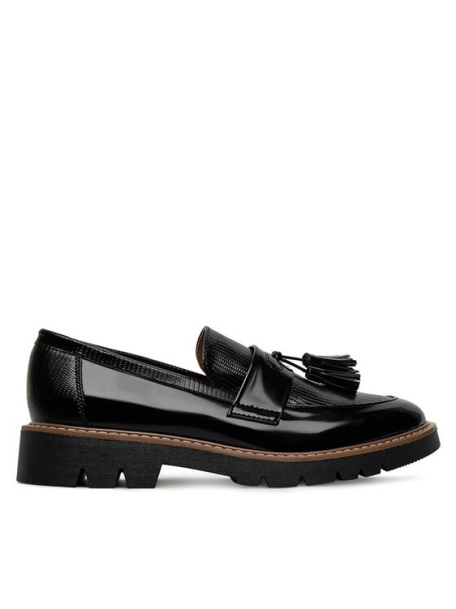 Clara Barson Loafersy WS6387-01 Czarny