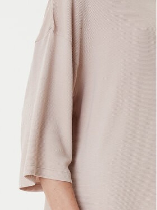 BOSS Bluzka Ottoman 50540029 Beżowy Relaxed Fit