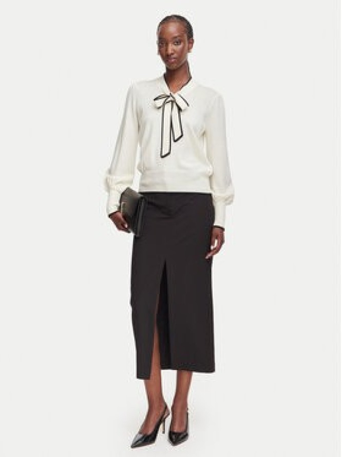 Luisa Spagnoli Sweter Maggiolone 100461 Kremowy Regular Fit