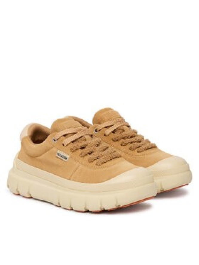 Palladium Sneakersy Pallapop Lo Sde 99556-252-M Brązowy jasny