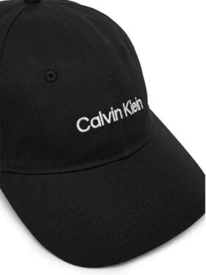 Calvin Klein Czapka z daszkiem Logo Embroidery Baseball Cap LV04F5003G Czarny