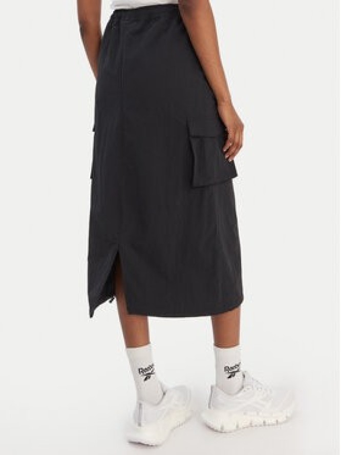 Reebok Spódnica midi Gabrielle RK25513CCW Czarny Regular Fit