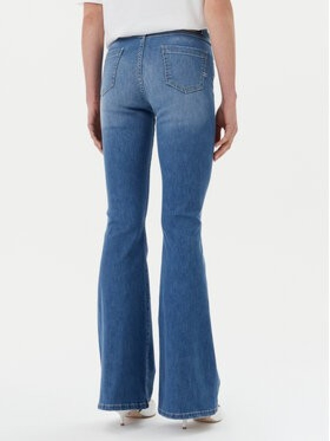 ViCOLO Jeansy DD5073 Niebieski Flare Fit