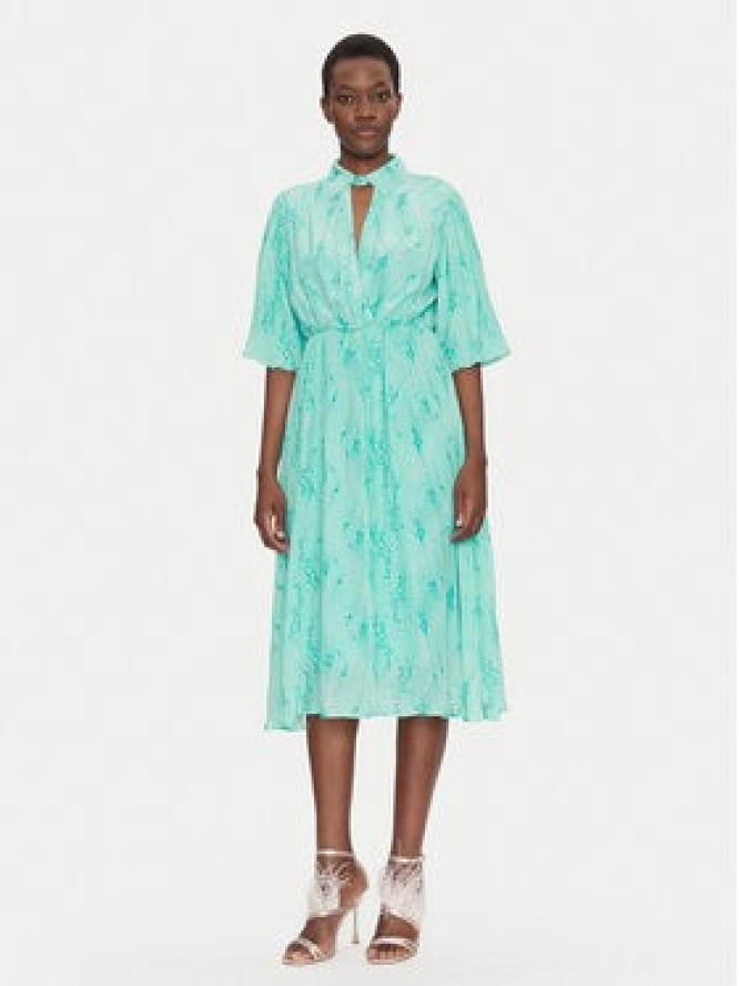 Fracomina Sukienka codzienna FS25SD2009W422J3 Błękitny Regular Fit