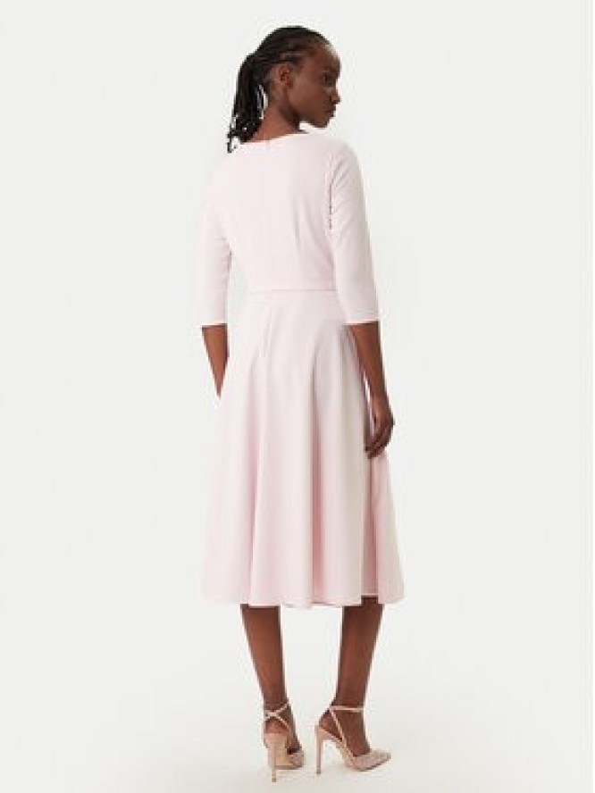 Rinascimento Sukienka koktajlowa CFC0127892003 Różowy Regular Fit